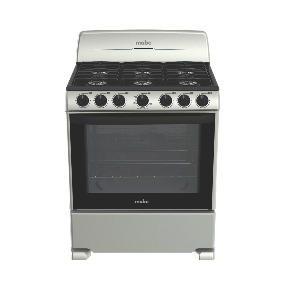Estufa de gas 76cm Mabe Silver EM7620BAIS0