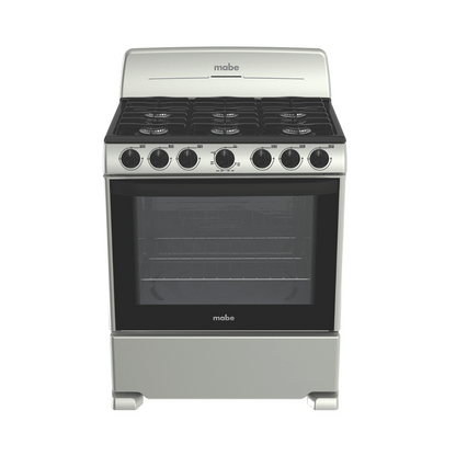 Estufa de gas 76cm Mabe Silver EM7620BAIS0